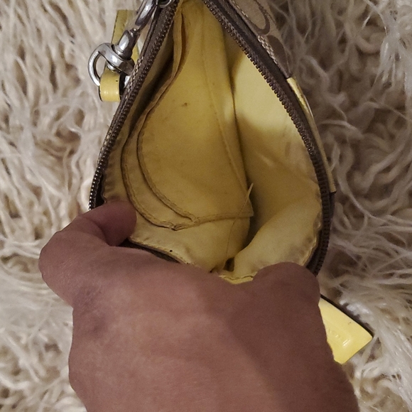 2 For 1 Coach Corner Zip Wristlet - Picture 7 of 7